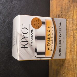 Kiyo Vitamin C +Hyaluronic Dark Circle Eye Cream 1oz